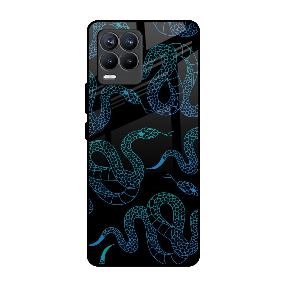 Serpentine Realme 8 Pro Glass Back Cover Online
