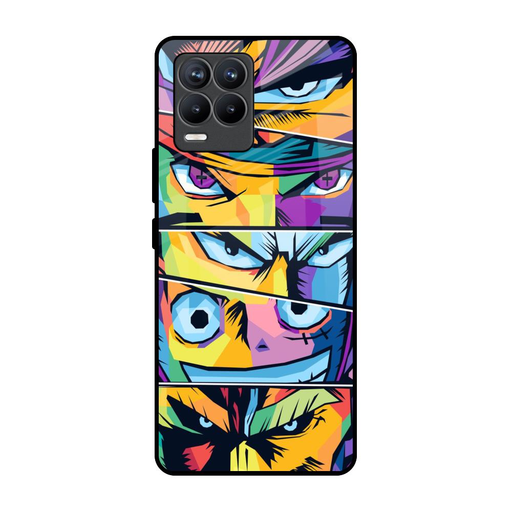 Anime Legends Realme 8 Pro Glass Back Cover Online