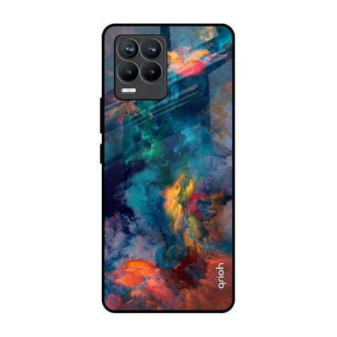 Cloudburst Realme 8 Pro Glass Back Cover Online