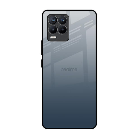 Smokey Grey Color Realme 8 Pro Glass Back Cover Online