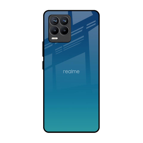 Celestial Blue Realme 8 Pro Glass Back Cover Online