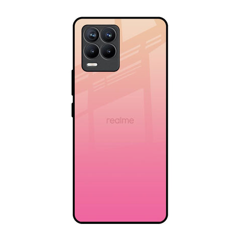 Pastel Pink Gradient Realme 8 Pro Glass Back Cover Online