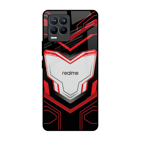 Quantum Suit Realme 8 Pro Glass Back Cover Online