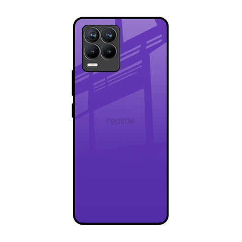 Amethyst Purple Realme 8 Pro Glass Back Cover Online