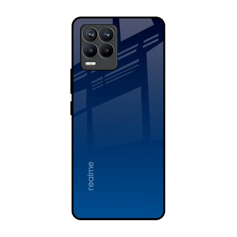 Very Blue Realme 8 Pro Glass Back Cover Online