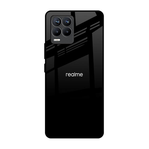 Jet Black Realme 8 Pro Glass Back Cover Online