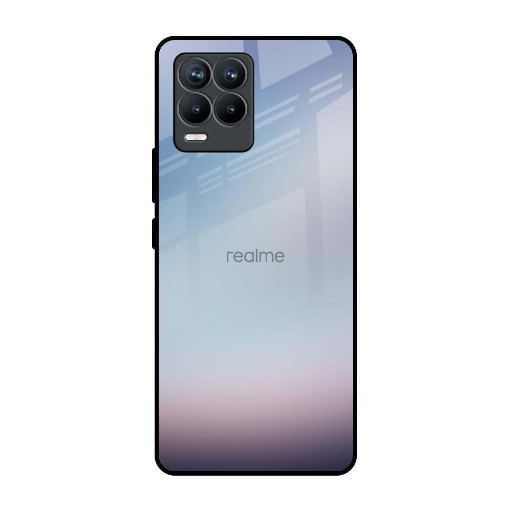 Light Sky Texture Realme 8 Pro Glass Back Cover Online