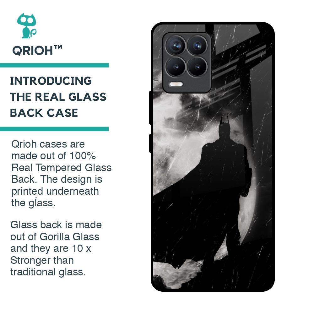 Dark Warrior Hero Glass Case for Realme 8 Pro