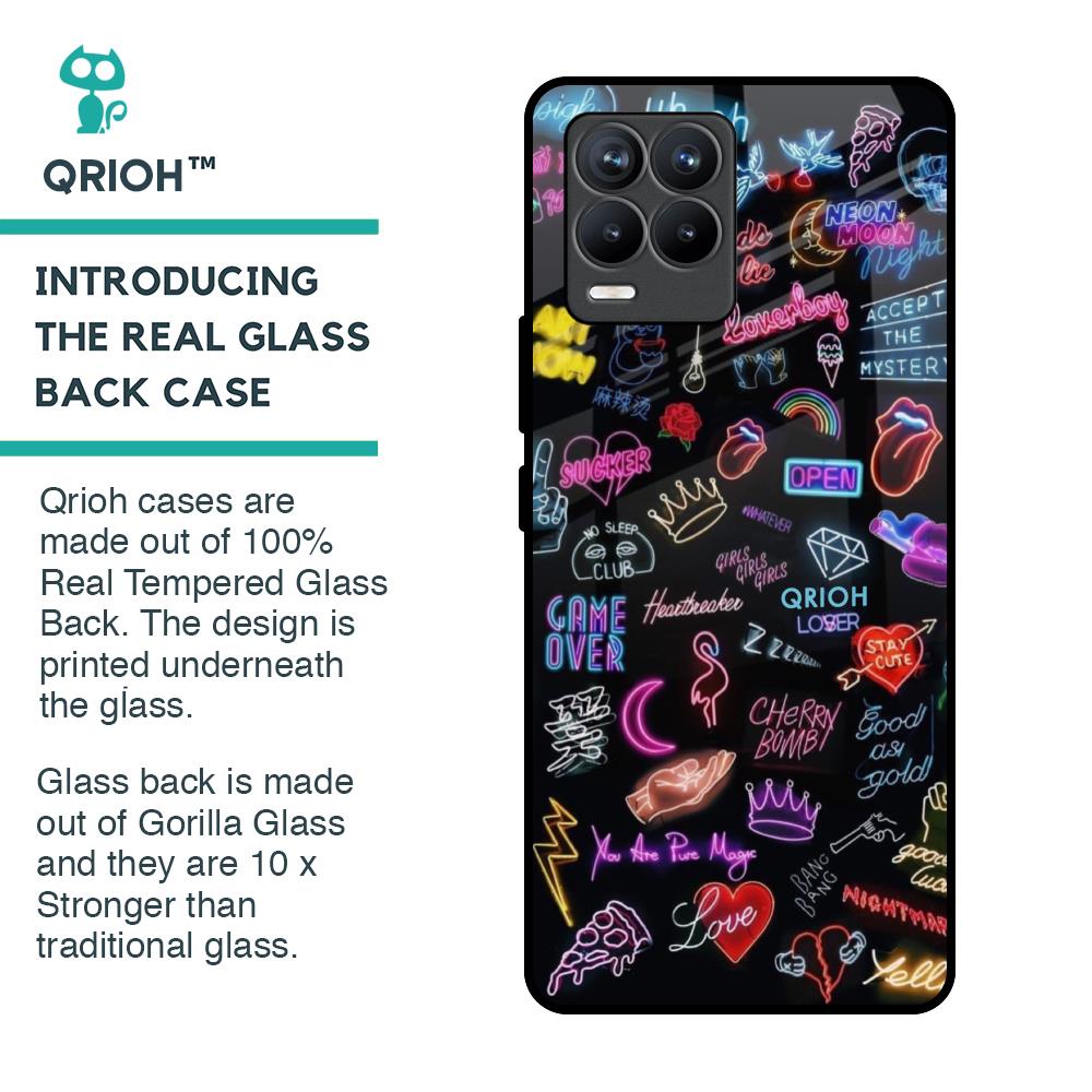 Accept The Mystery Glass Case for Realme 8 Pro