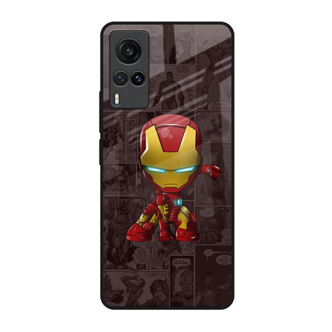 Angry Baby Super Hero Vivo X60 Glass Back Cover Online