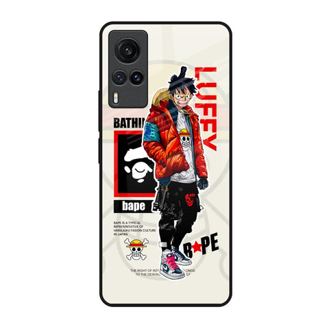 Bape Luffy Vivo X60 Glass Back Cover Online