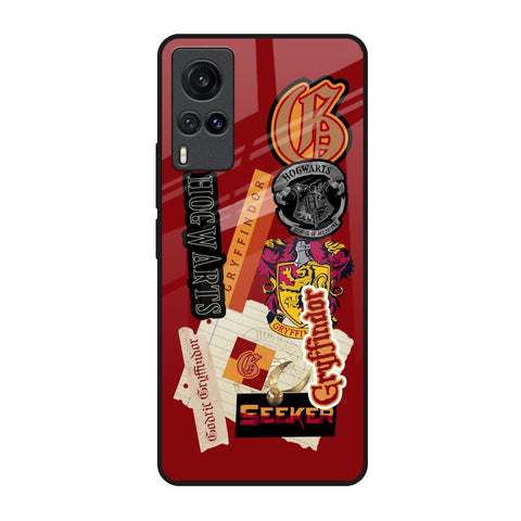 Gryffindor Vivo X60 Glass Back Cover Online