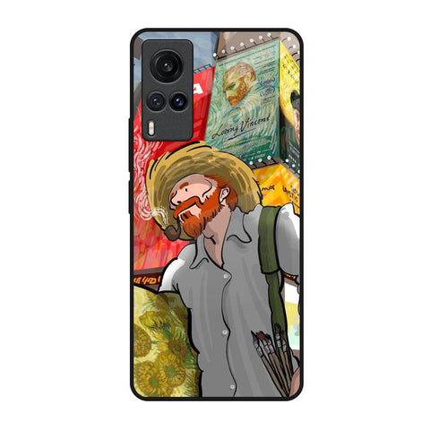 Loving Vincent Vivo X60 Glass Back Cover Online