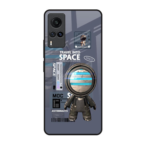 Space Travel Vivo X60 Glass Back Cover Online