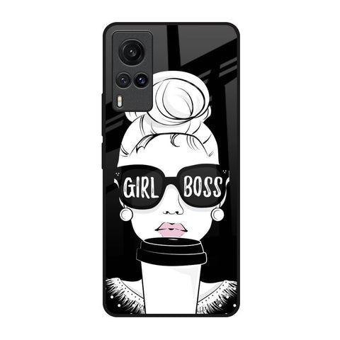Girl Boss Vivo X60 Glass Back Cover Online