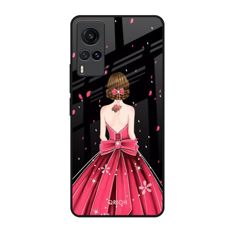 Fashion Princess Vivo X60 Glass Back Cover Online