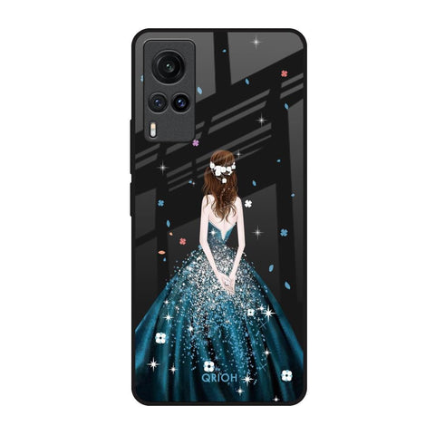 Queen Of Fashion Vivo X60 Glass Back Cover Online