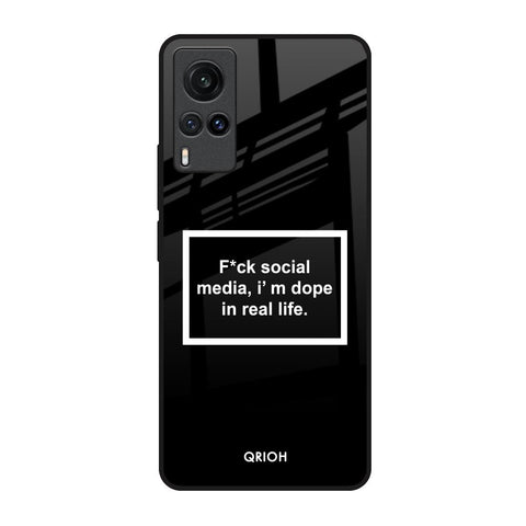 Dope In Life Vivo X60 Glass Back Cover Online