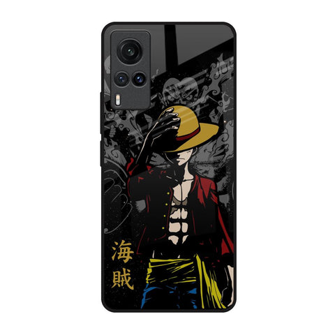 Dark Luffy Vivo X60 Glass Back Cover Online