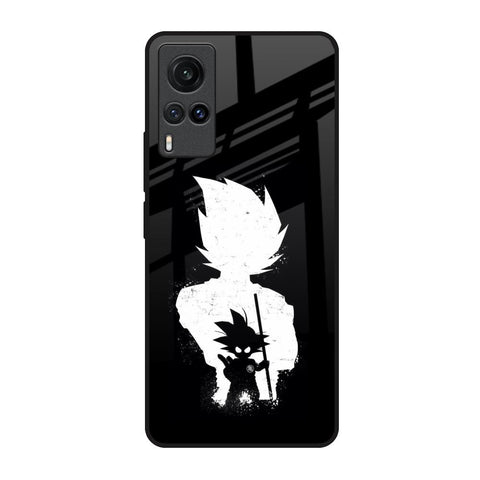 Monochrome Goku Vivo X60 Glass Back Cover Online