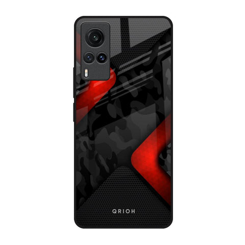 Modern Camo Abstract Vivo X60 Glass Back Cover Online