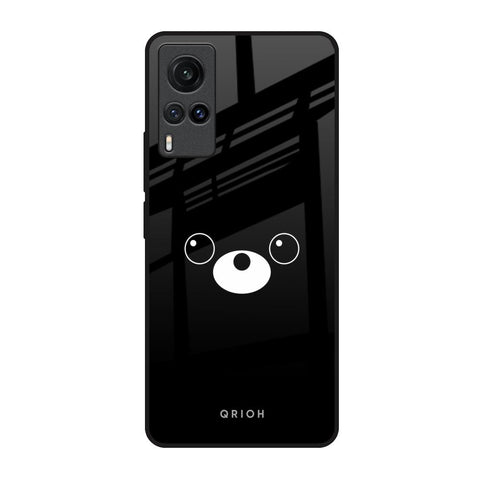 Cute Bear Vivo X60 Glass Back Cover Online
