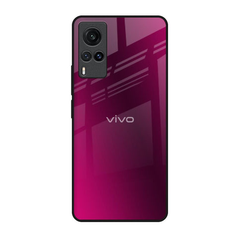 Pink Burst Vivo X60 Glass Back Cover Online