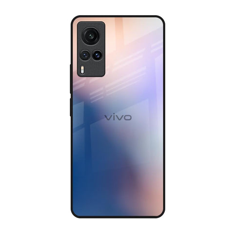 Blue Mauve Gradient Vivo X60 Glass Back Cover Online