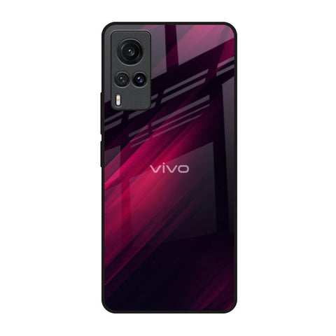 Razor Black Vivo X60 Glass Back Cover Online