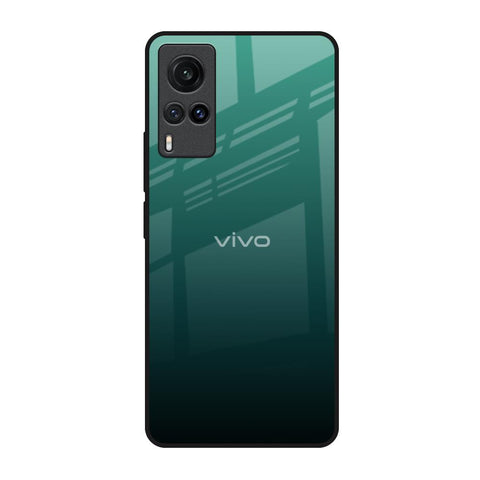 Palm Green Vivo X60 Glass Back Cover Online