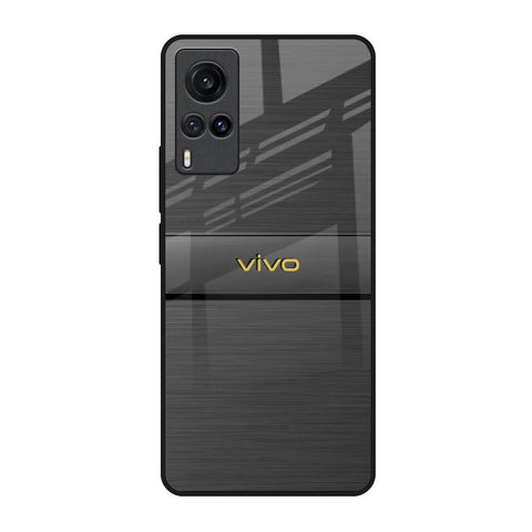 Grey Metallic Glass Vivo X60 Glass Back Cover Online