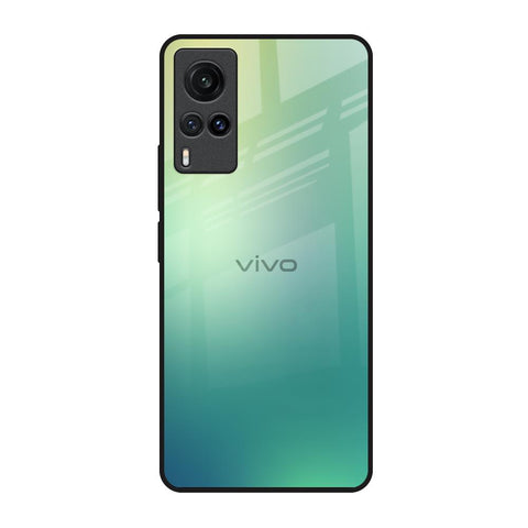 Dusty Green Vivo X60 Glass Back Cover Online
