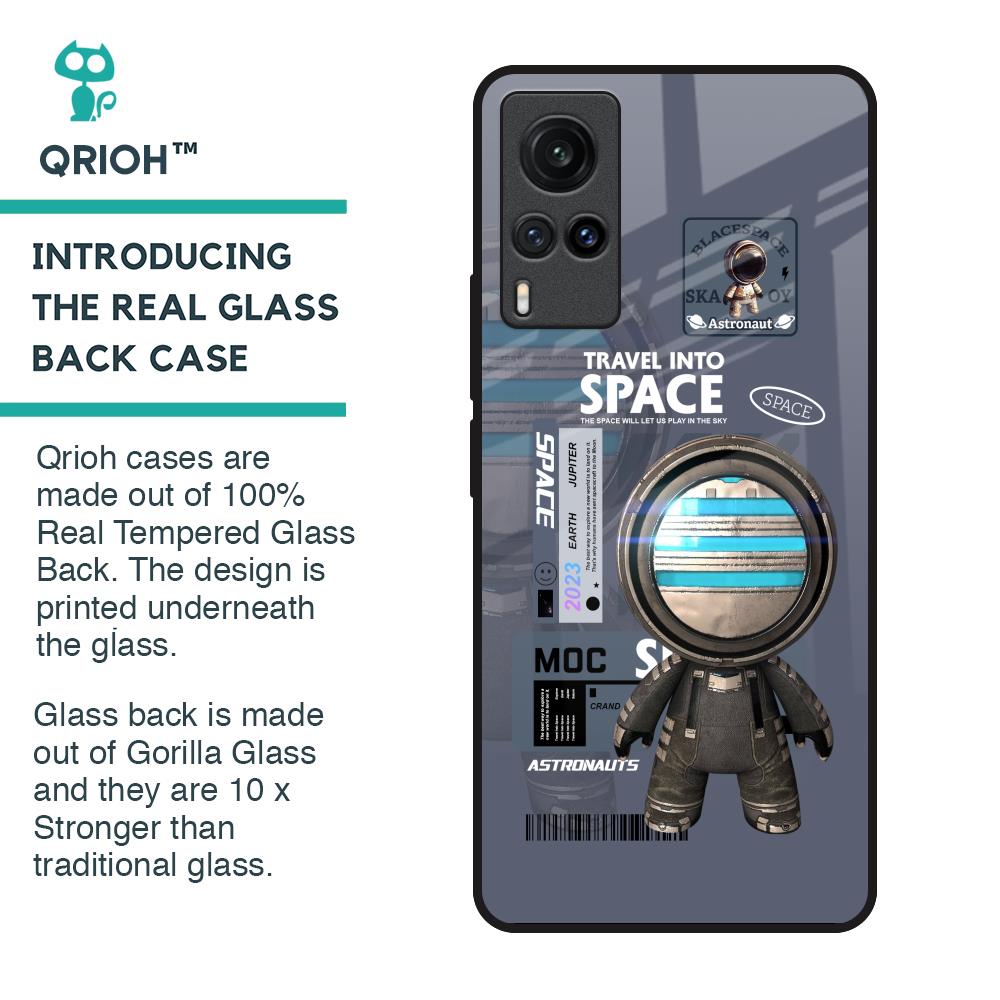 Space Travel Glass Case for Vivo X60