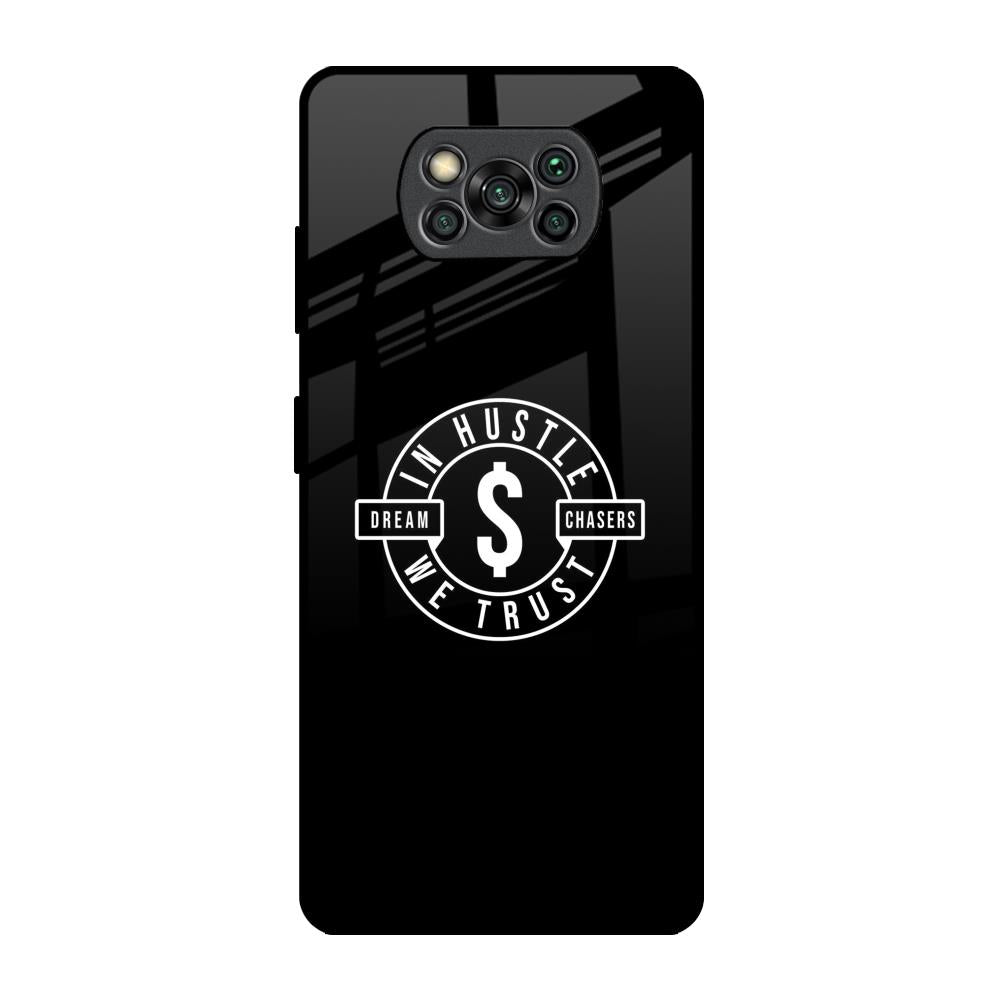 Dream Chasers Poco X3 Pro Glass Back Cover Online