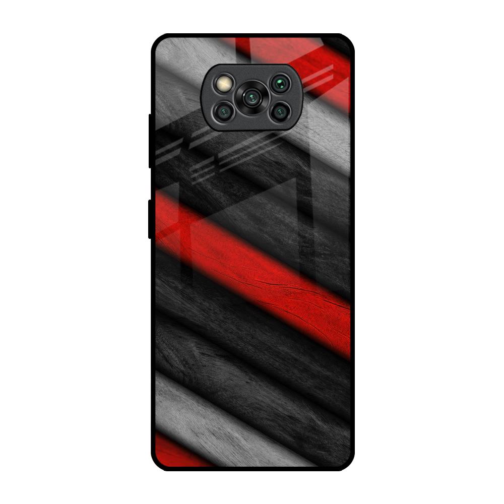 Soft Wooden Texture Poco X3 Pro Glass Back Cover Online