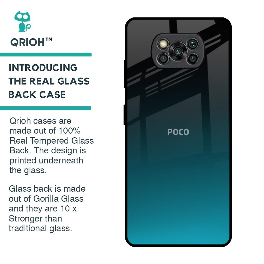 Ultramarine Glass Case for Poco X3 Pro