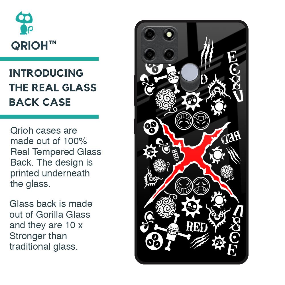 Red Zone Glass Case for Realme C25