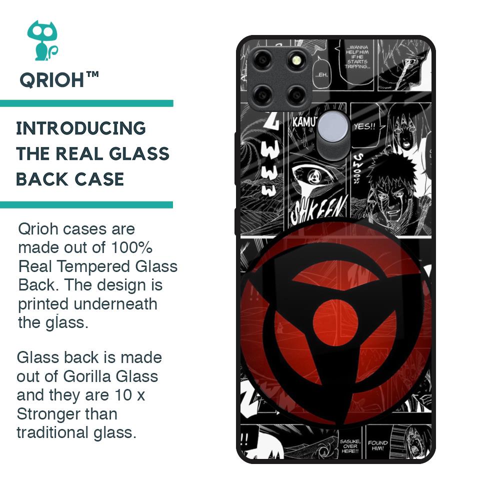 Sharingan Glass Case for Realme C25
