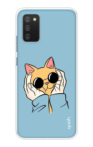 Attitude Cat Samsung Galaxy F02s Back Cover
