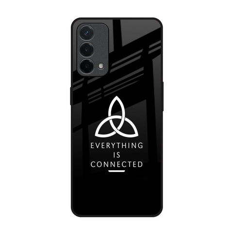 Everything Is Connected Oppo F19 Glass Back Cover Online