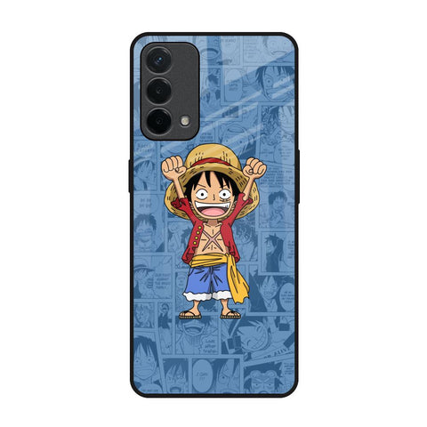 Chubby Anime Oppo F19 Glass Back Cover Online