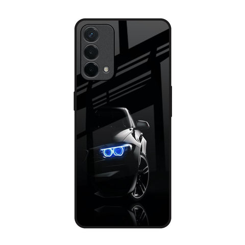 Car In Dark Oppo F19 Glass Back Cover Online