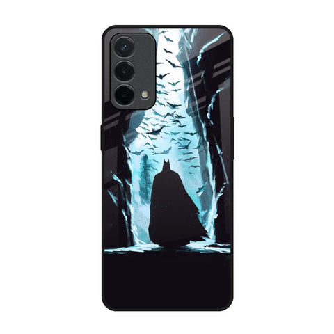 Dark Man In Cave Oppo F19 Glass Back Cover Online