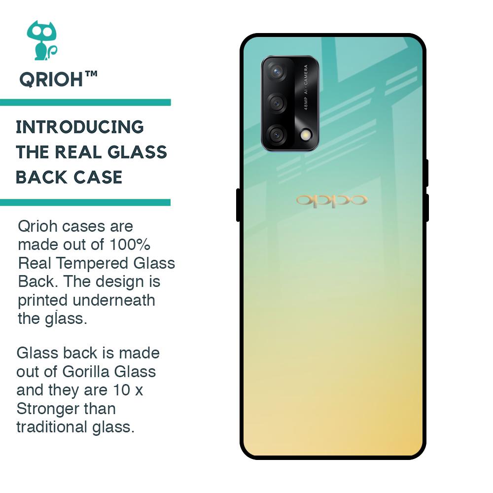 Cool Breeze Glass case for Oppo F19