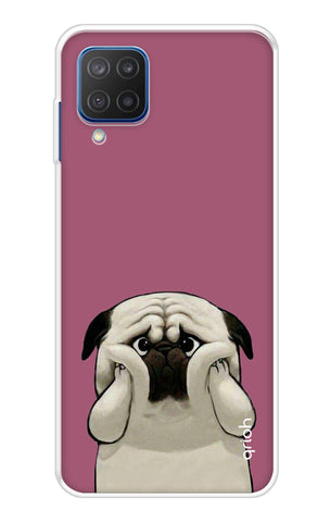 Chubby Dog Samsung Galaxy F12 Back Cover