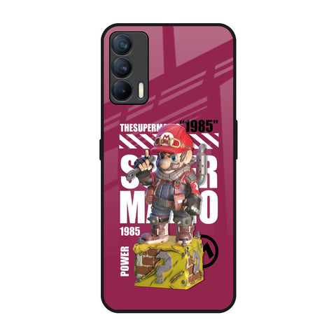 Gangster Hero Realme X7 Glass Back Cover Online