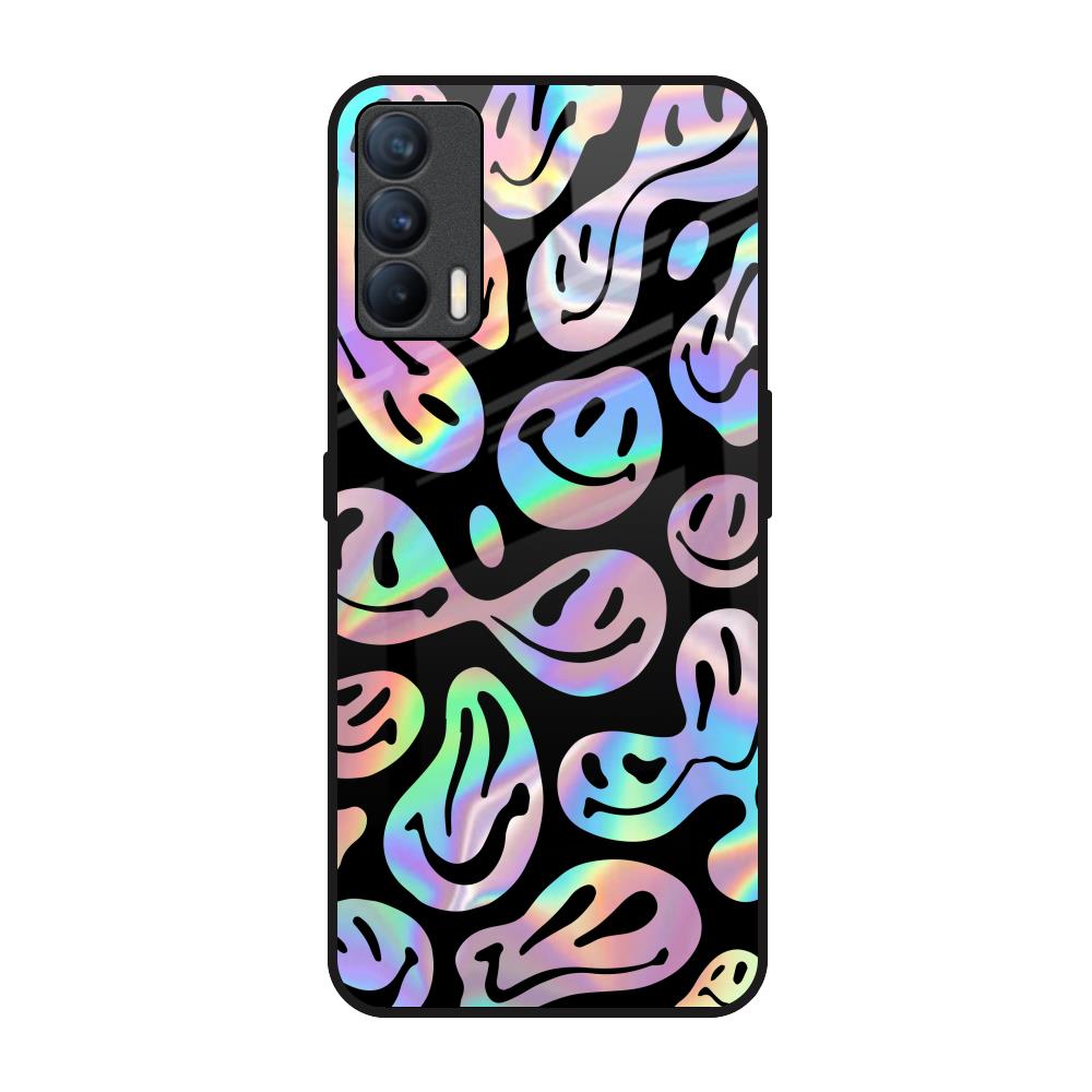 Acid Smile Realme X7 Glass Back Cover Online