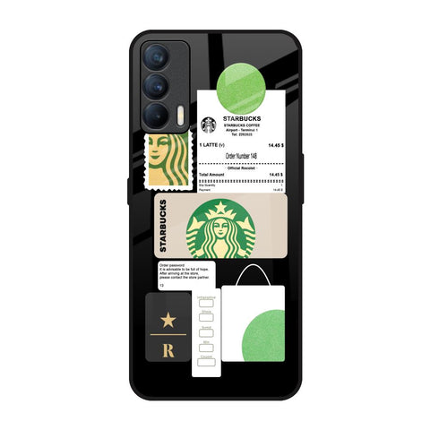 Coffee Latte Realme X7 Glass Back Cover Online