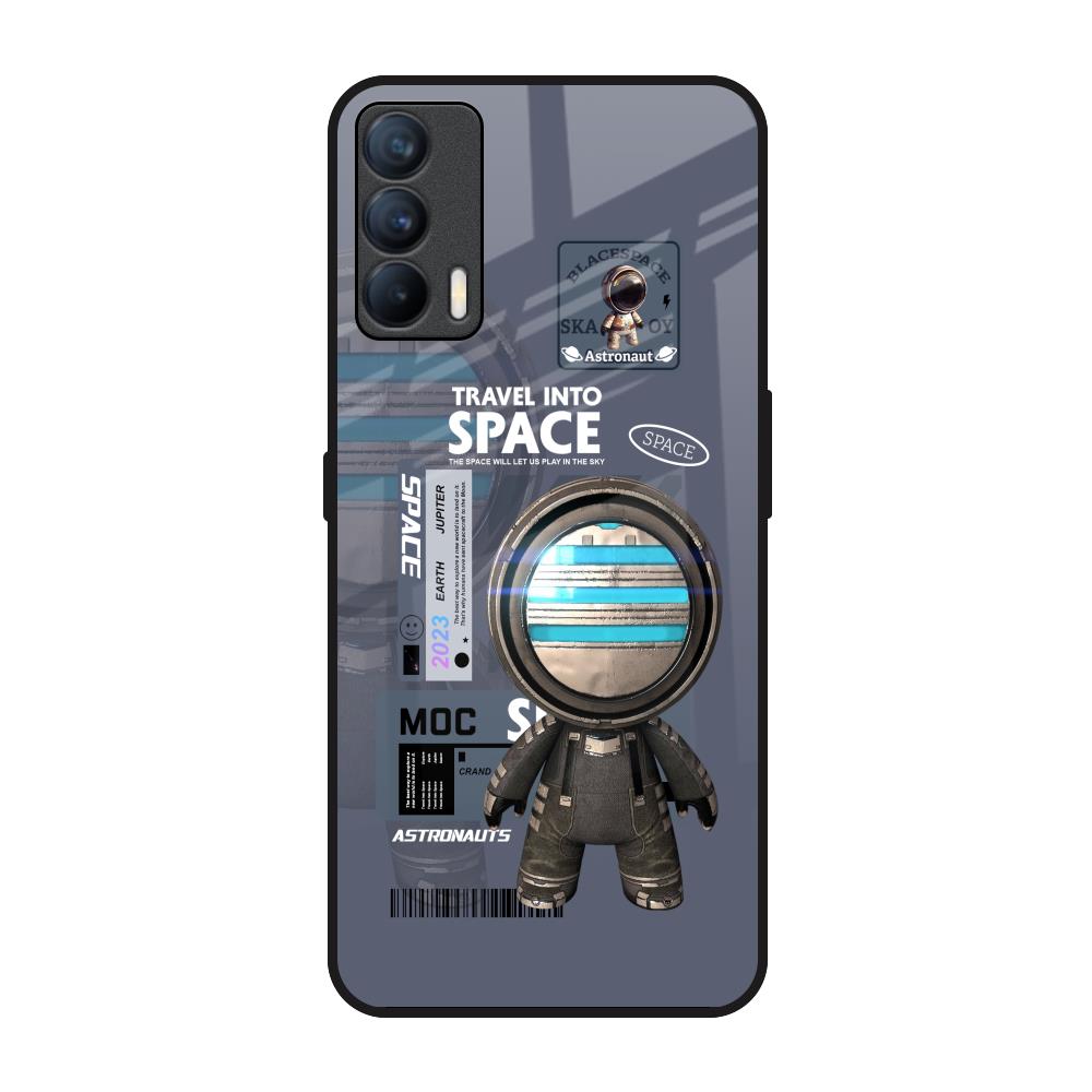 Space Travel Realme X7 Glass Back Cover Online
