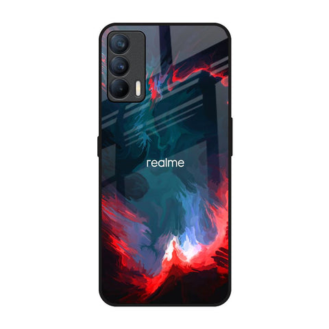 Brush Art Realme X7 Glass Back Cover Online